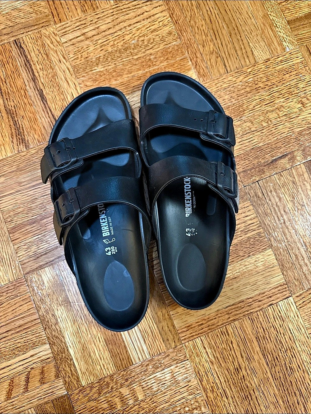 Birkenstock Arizona EVA Black Buckle Sandals